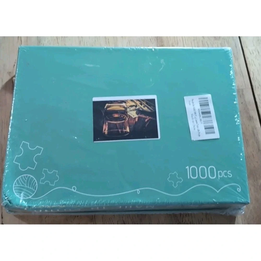 1000 piece jigsaw puzzles Cigar Brandy 100 Dollar Bills‎